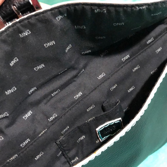 MANGO authentic FAUX LEATHER MINI PURSE - Picture 4 of 8